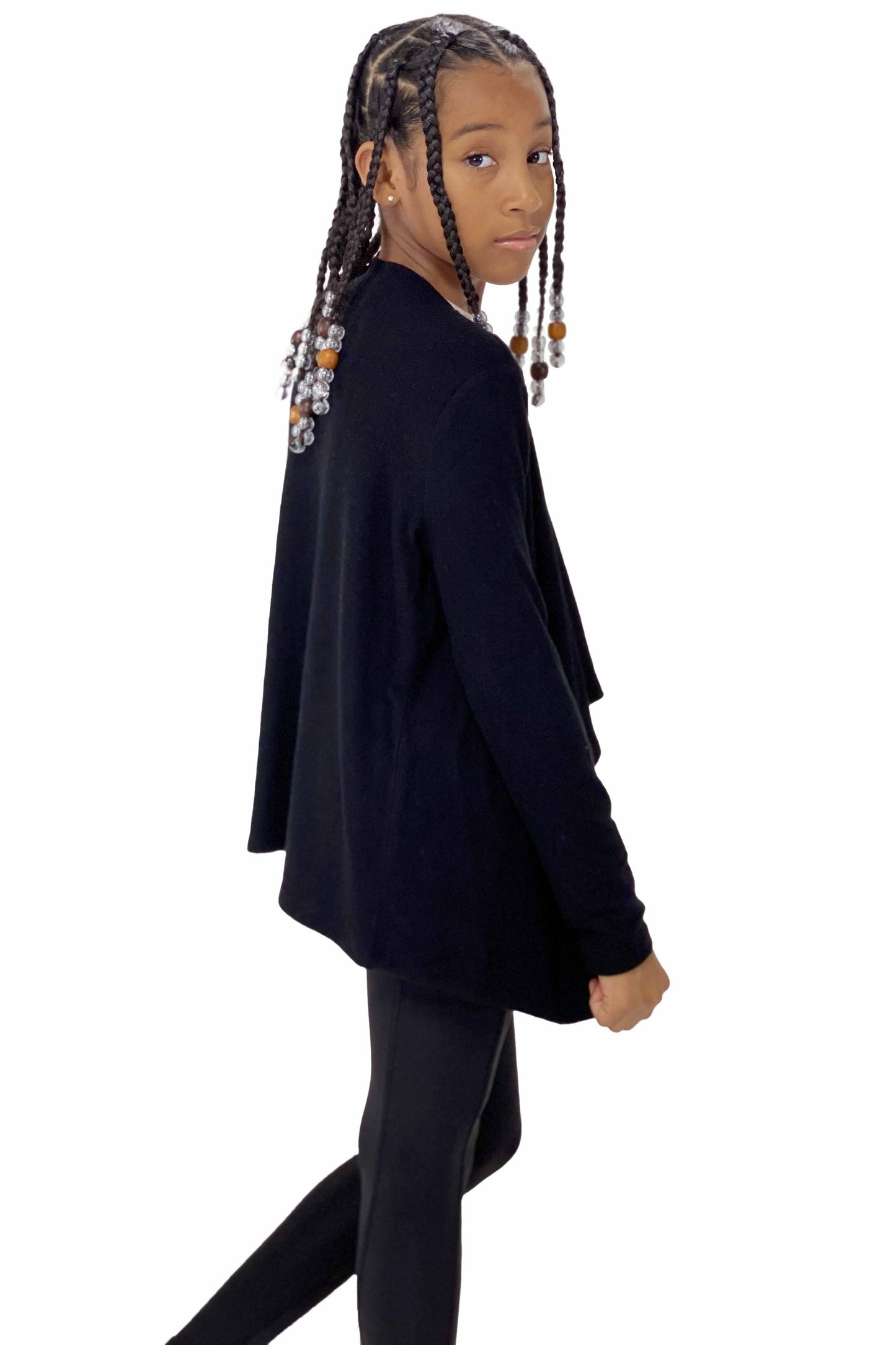 Girls Hacci Cascade Cardigan