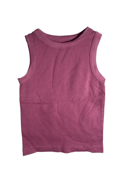 Girl's Mini Ribbed Tank