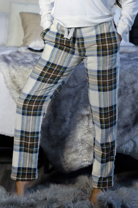 Women's Pajamas Beige Tartan image 0