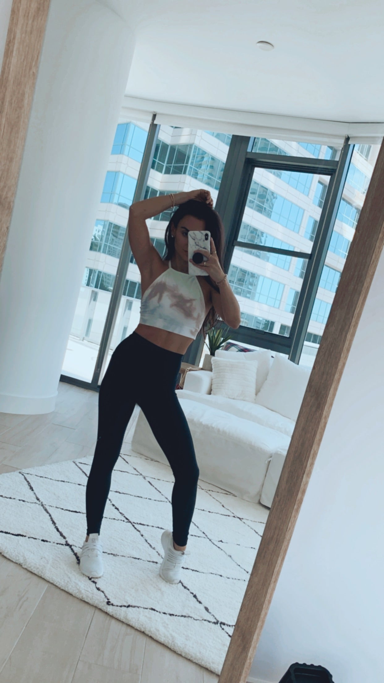Tie Dye Bralette Sherbert image 2
