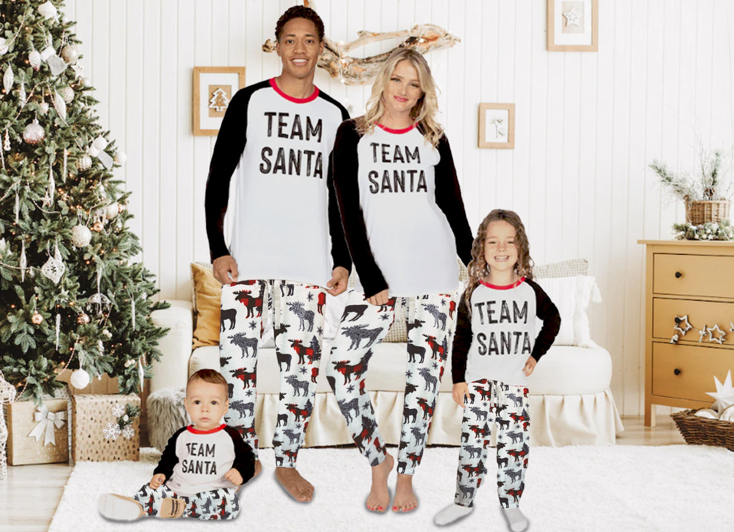 Men's Pajamas Green Buffalo