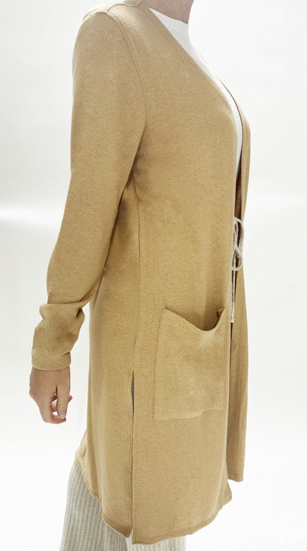Women Long Pocket Cardigan image 7