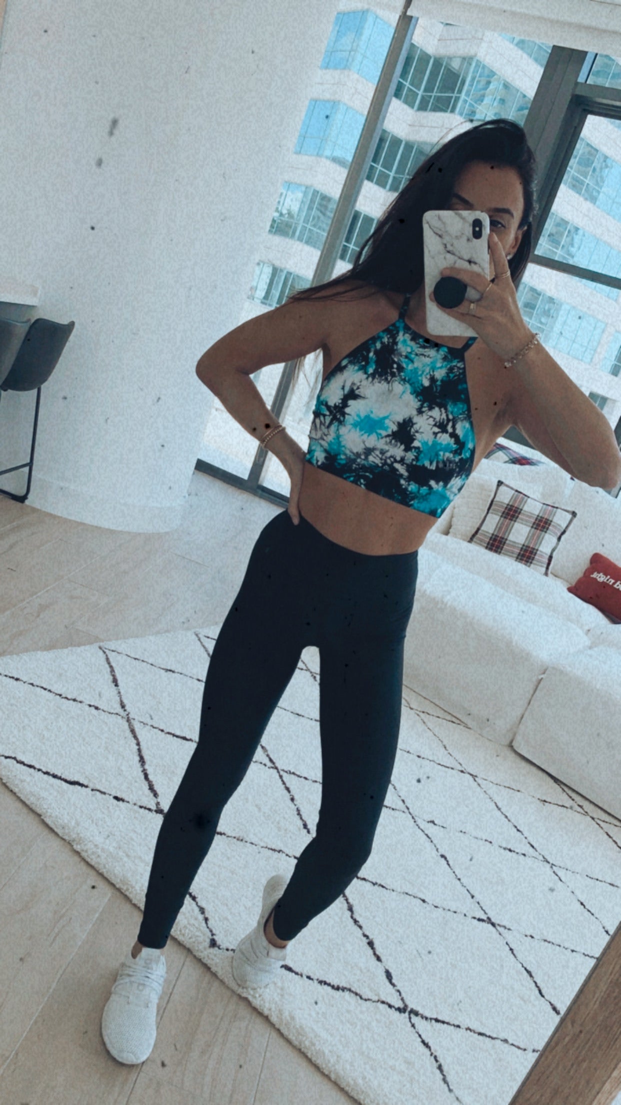 Tie Dye Bralette Sherbert image 5