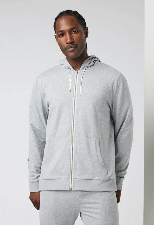 Men's Yoga Zip-Up Cape Olive image 6