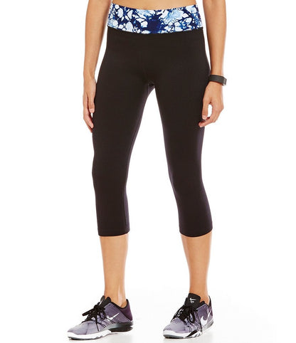 Women's Capri Tie-Dye Leggings