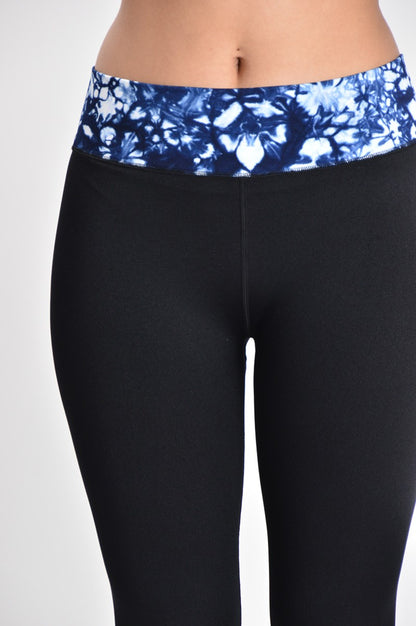 Women's Capri Tie-Dye Leggings