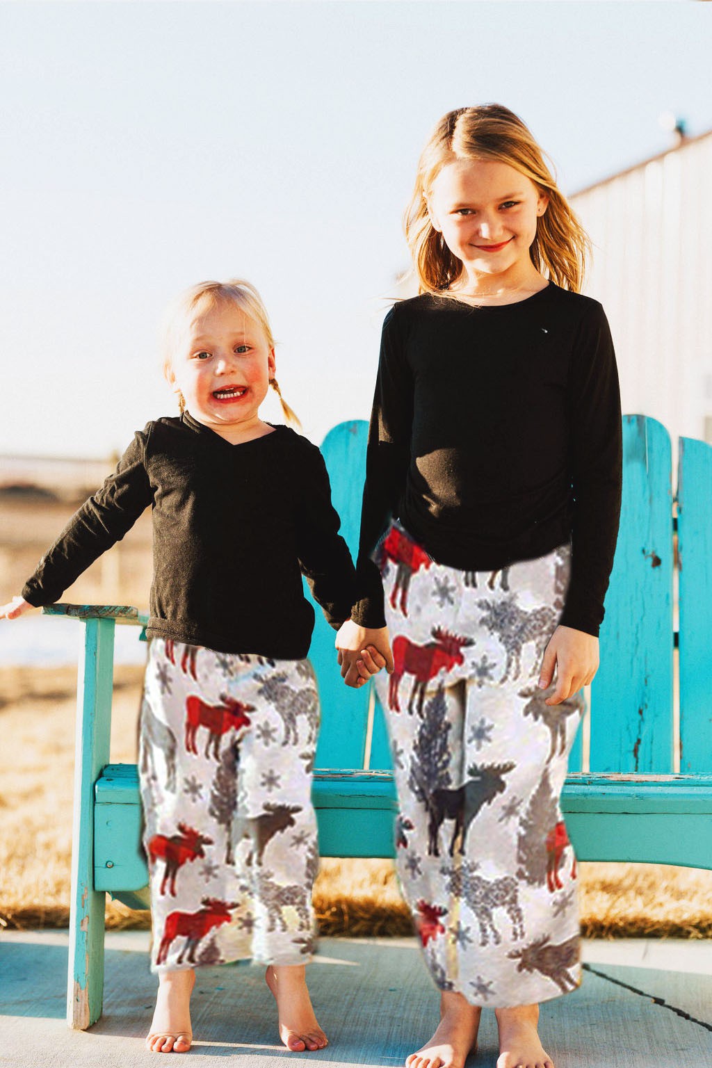 Newborn/Toddler Pajamas Green Buffalo image 1