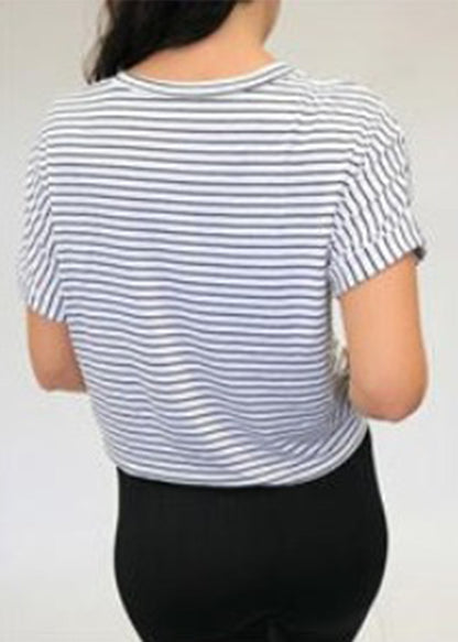Oversized Pocket Tee Stripe image 1