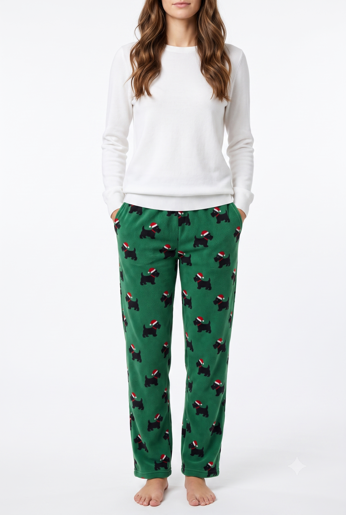 Women's Pajamas Green Buffalo