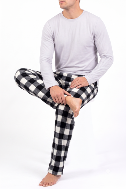 Men's Pajamas Green Buffalo