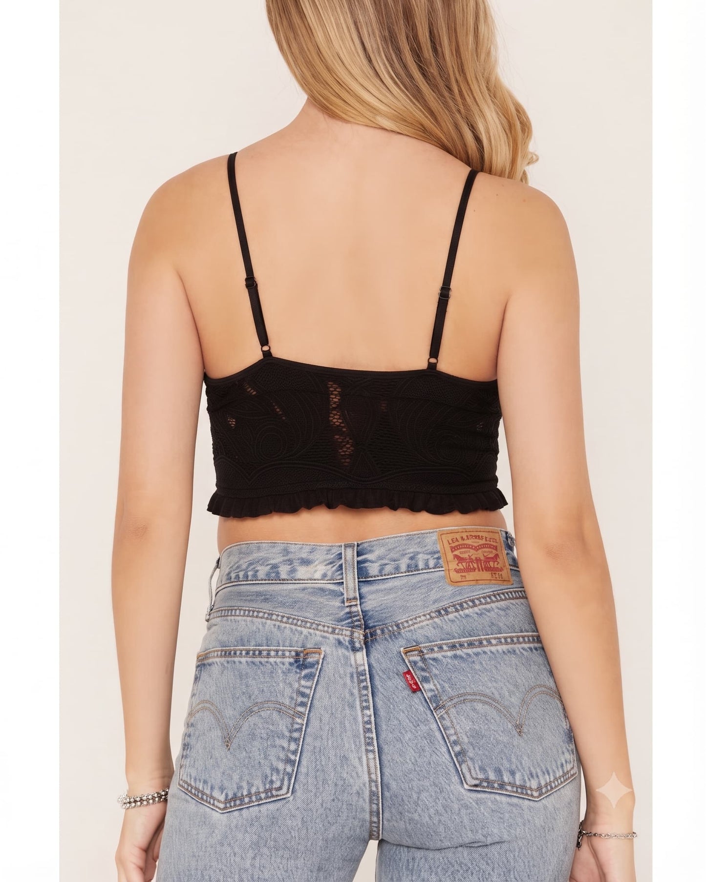 Women's Jacquard Bralette