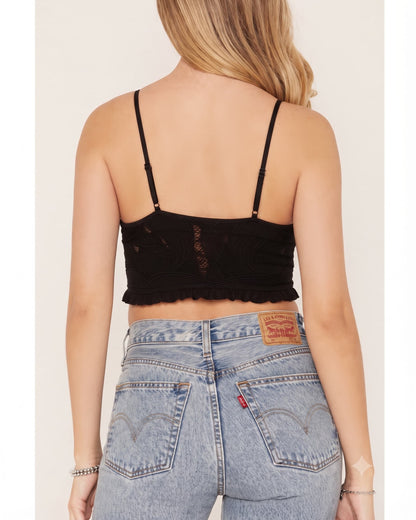 Women's Jacquard Bralette