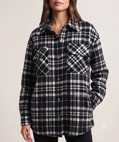 Women's Brushed Tweed Shacket (Final Few)