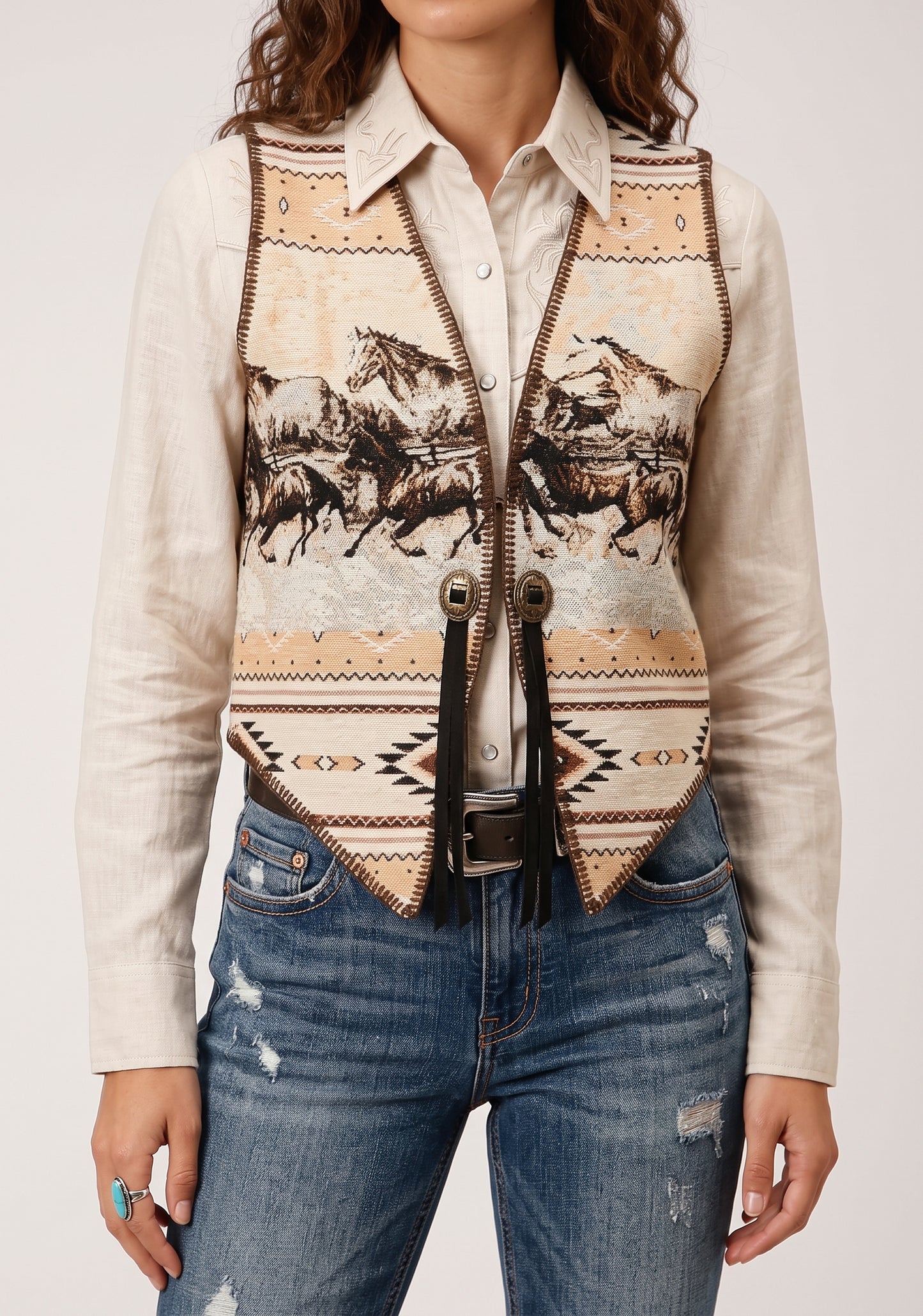 Women's Tapestry Vest