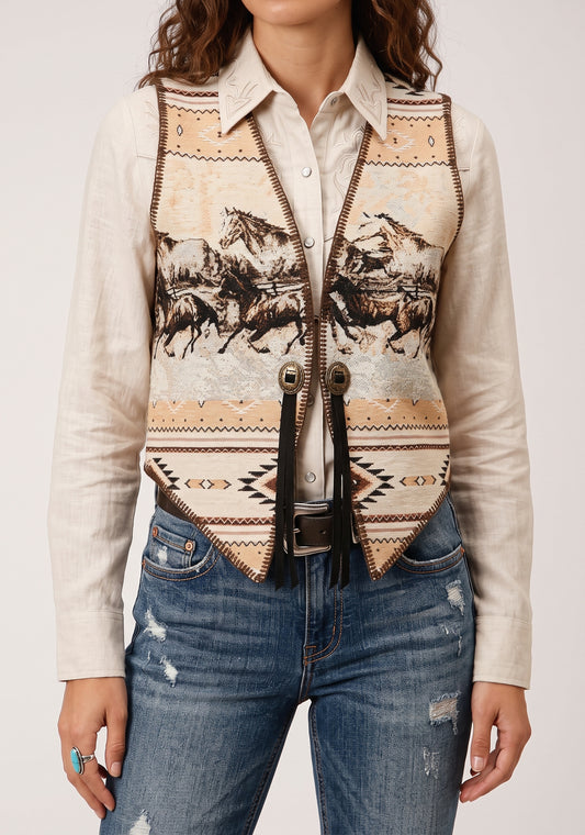 Women's Tapestry Vest