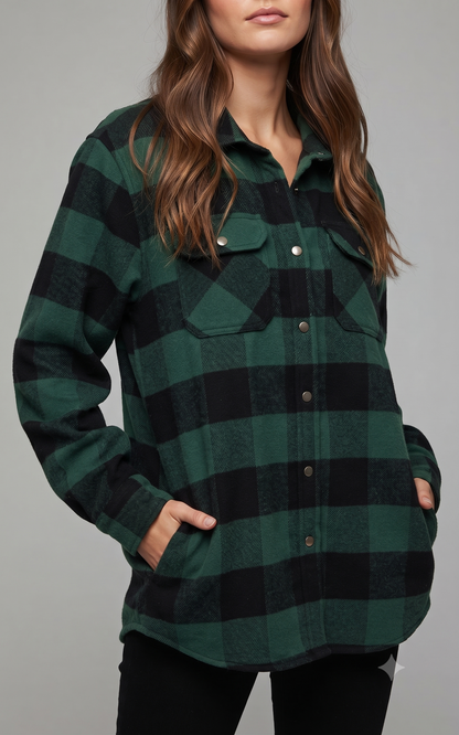 Women's Brushed Tweed Shacket (Final Few)