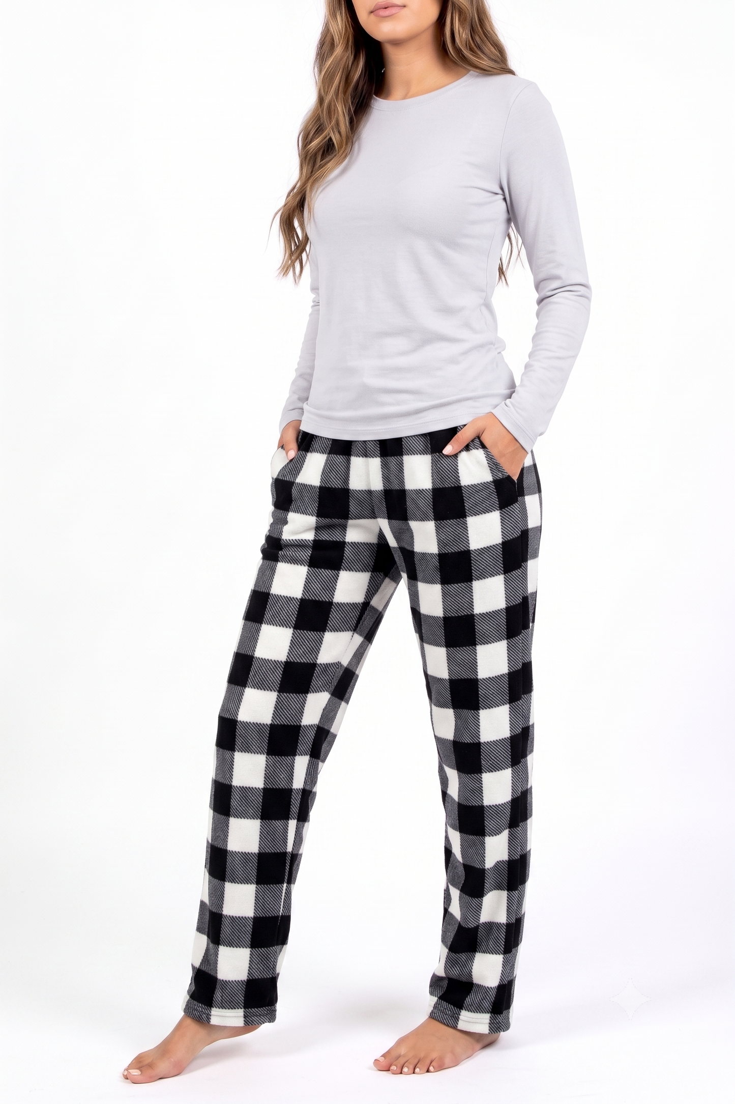 Women's Pajamas Green Buffalo