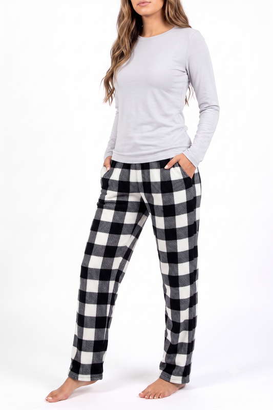 Women's Pajamas Black Buffalo