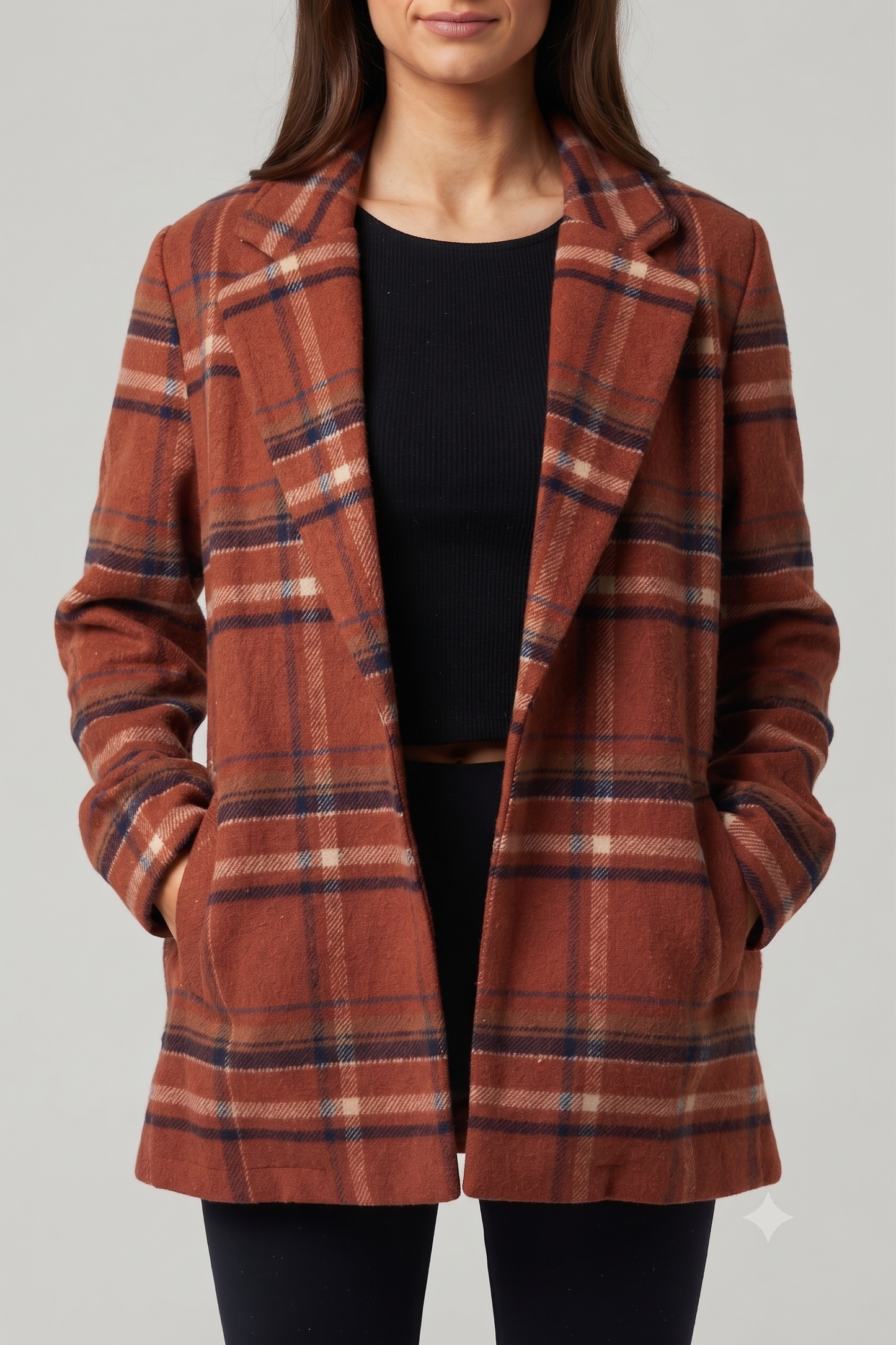 Women's Brushed Tweed Shazer
