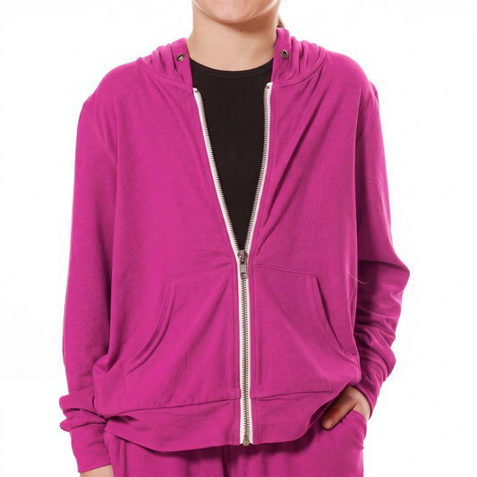 Kid's Yoga Zip-Up Hoodie 2
