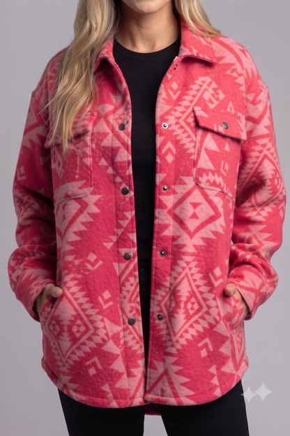 Women's Brushed Tweed Shacket (Final Few)