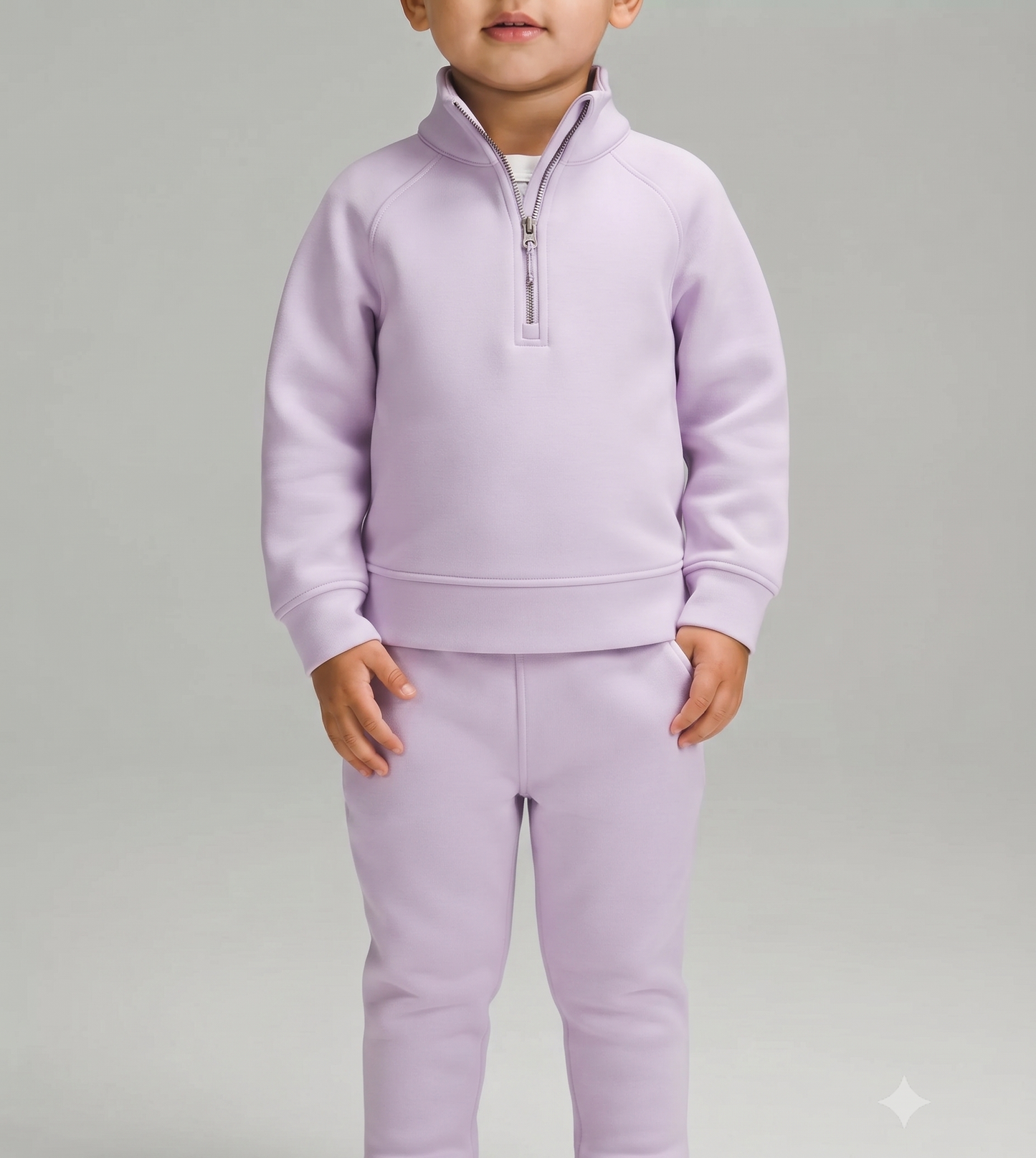Toddlers Air Essentials Half Zip Sweater