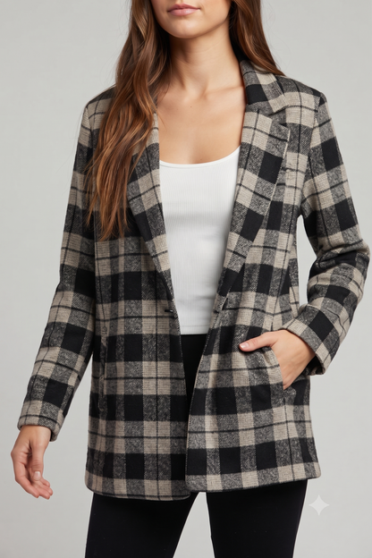 Women's Brushed Tweed Shazer