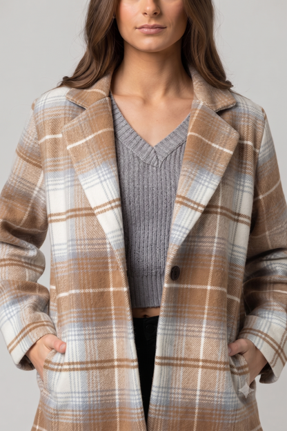 Women's Brushed Tweed Shazer