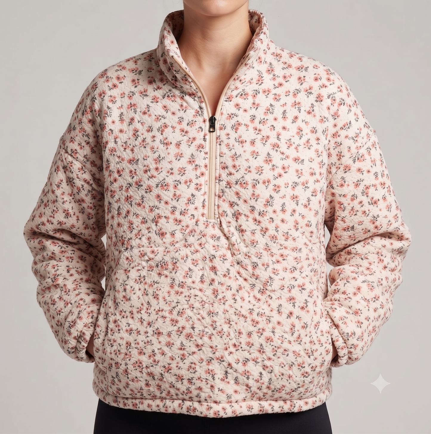 Women's Floral Padded Jacket