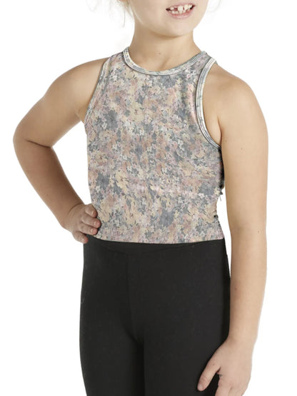 Girls' Chevron Crop Top