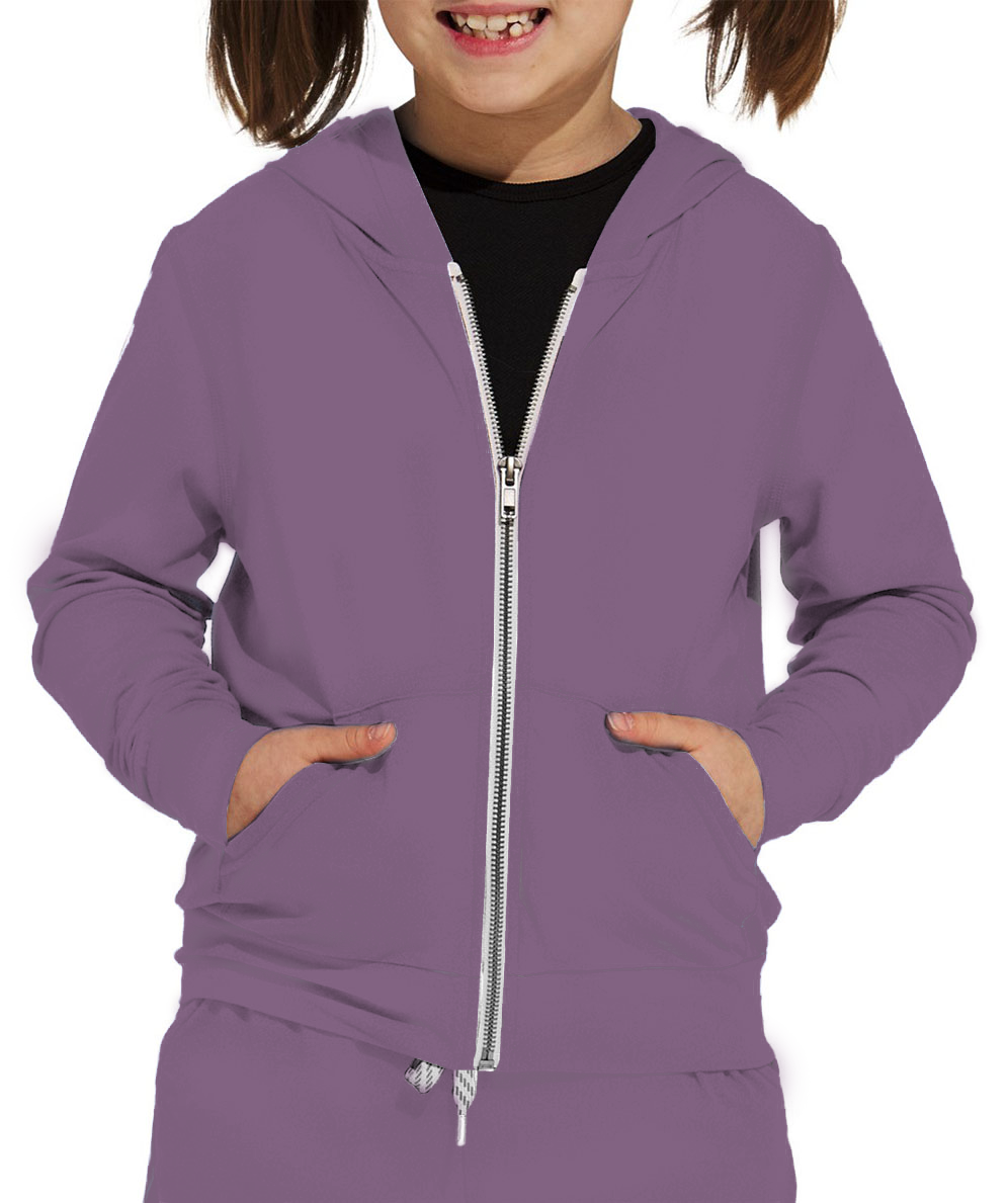 Toddler/Preschool Girls' Yoga Zip-up Hoodie