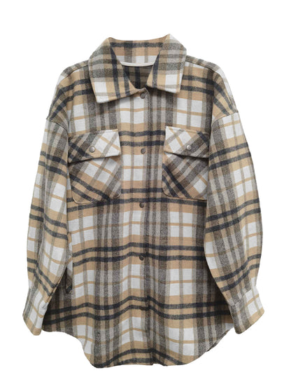 Women's Brushed Tweed Shacket (Final Few)