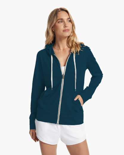 Women's Yoga Zip-Up Hoodie