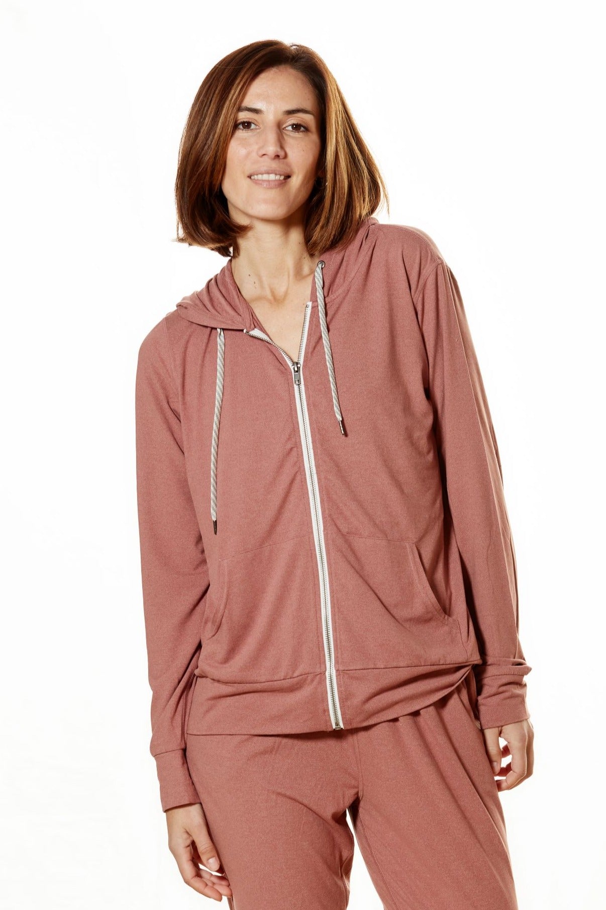 Women's Yoga Zip-Up Hoodie – Fornia Apparel
