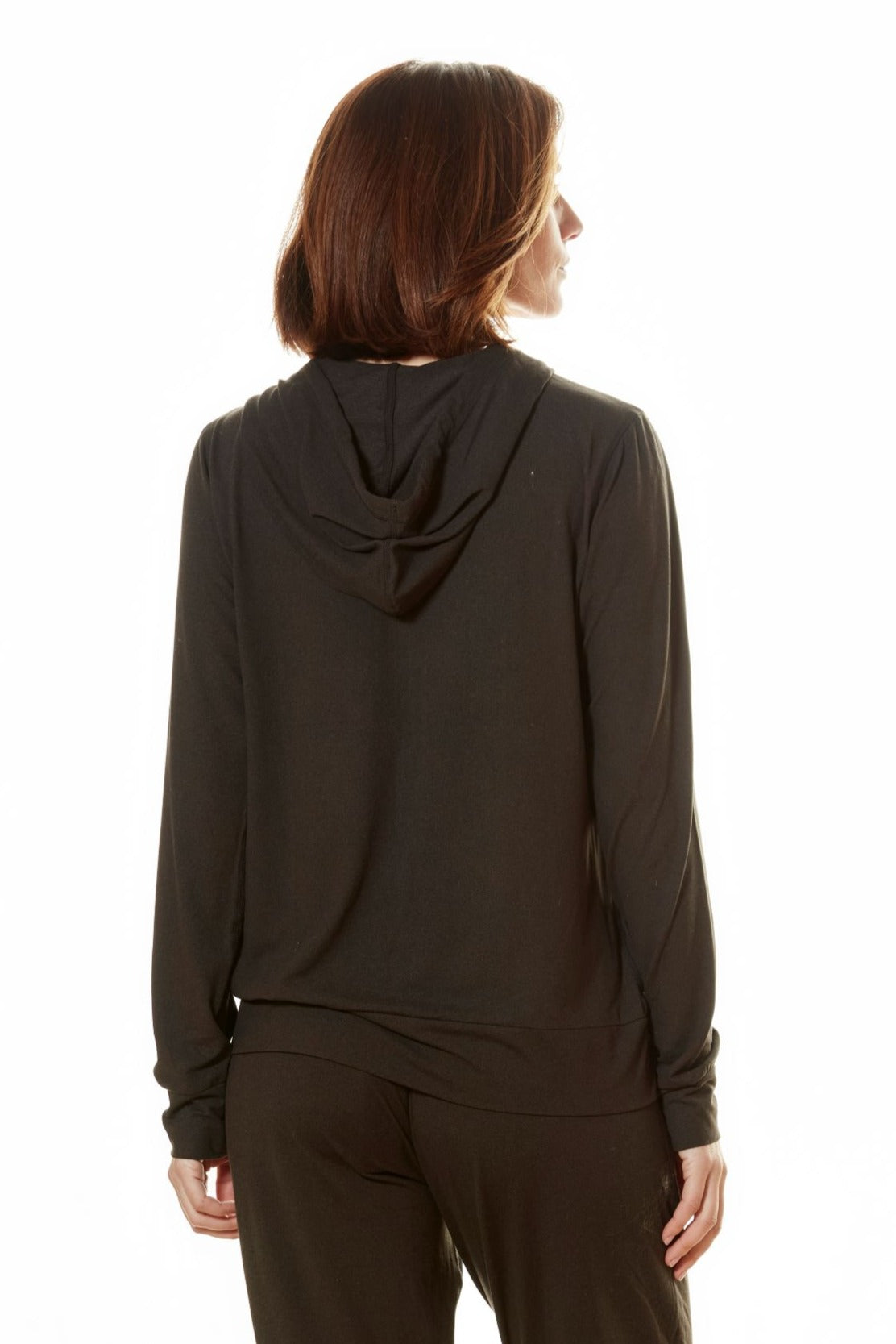 Women's Yoga Zip-Up Marsala Heather image 5