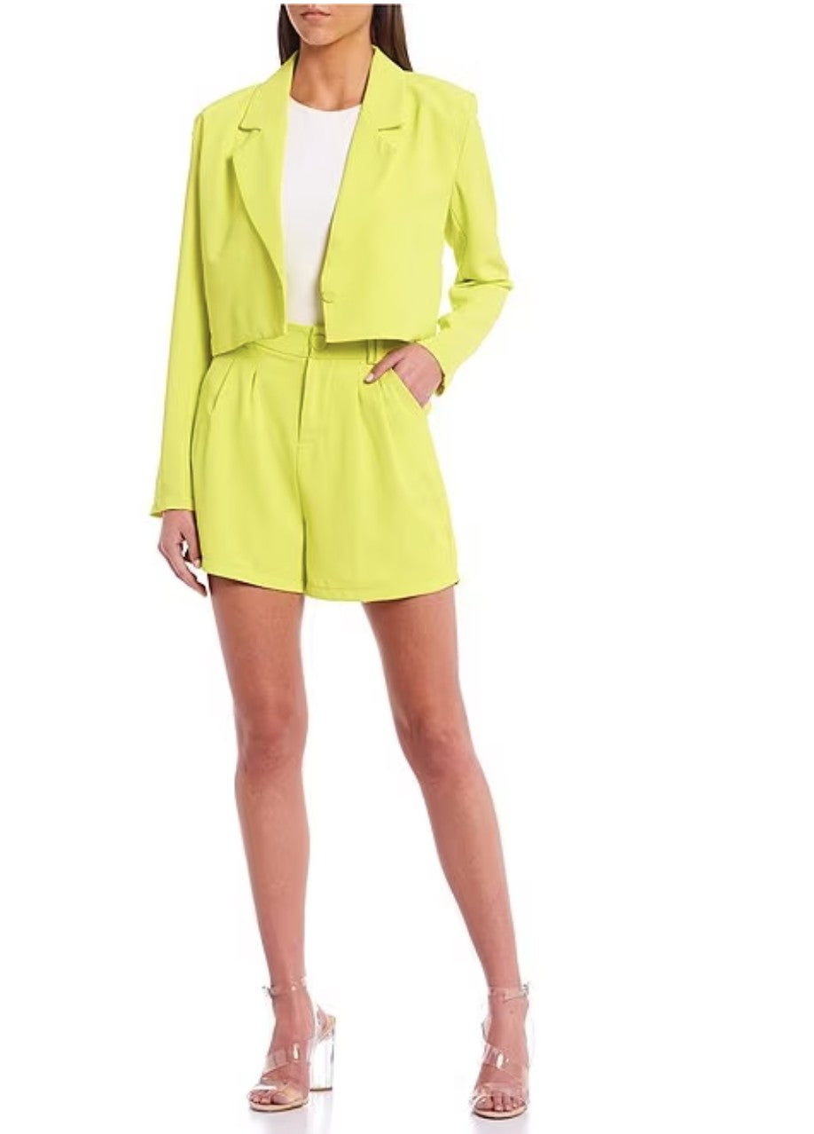 Tailored Cropped Blazer image 8