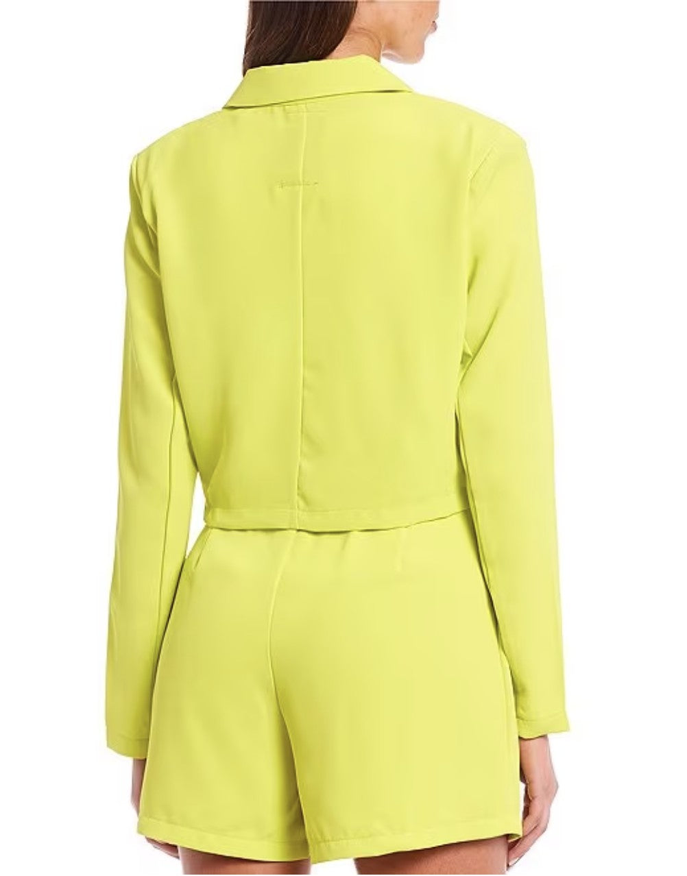 Tailored Cropped Blazer image 7